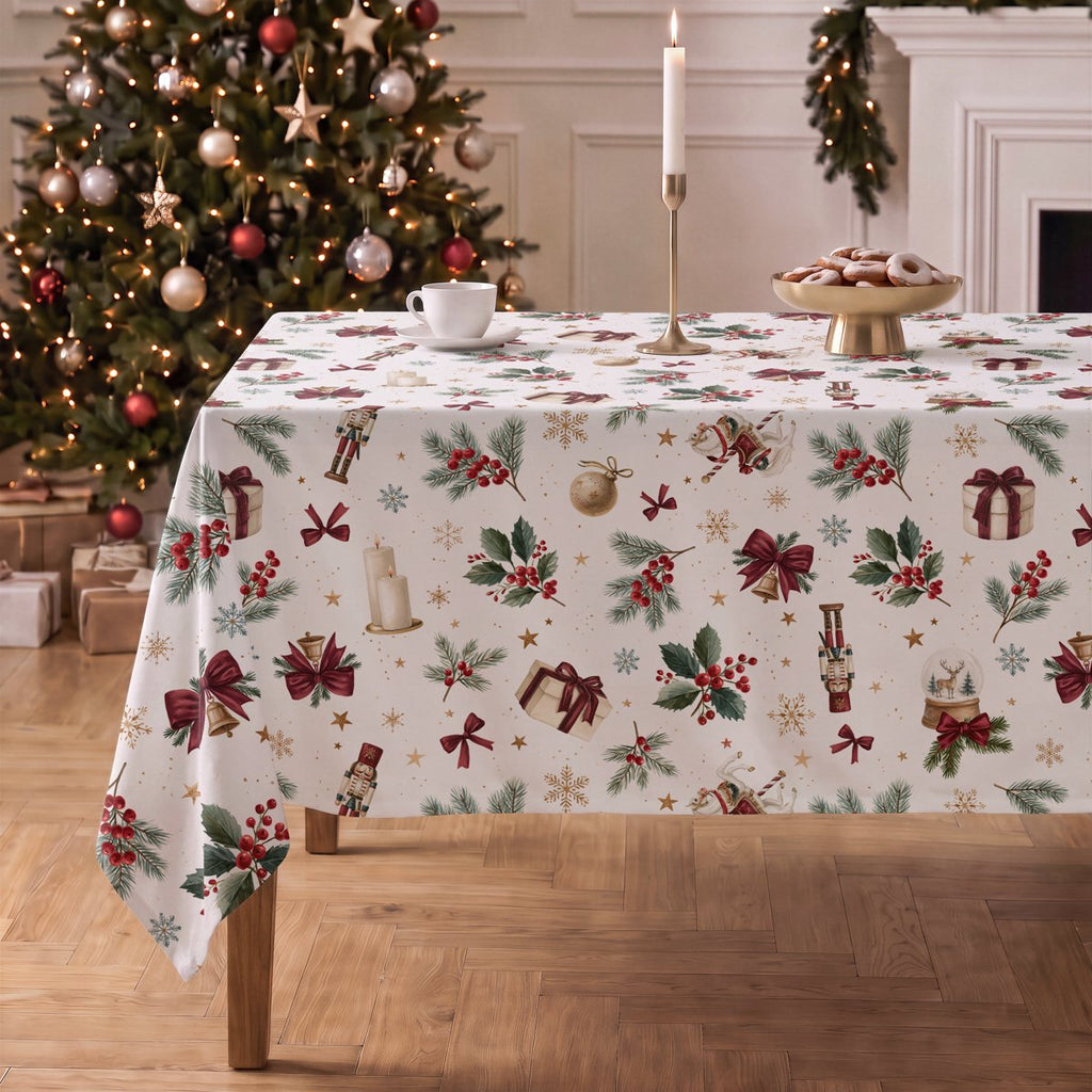 Mantel de Navidad Estelar Red · Pierre Cardin