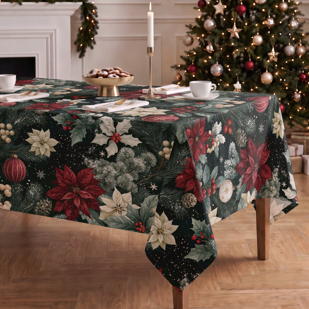 Mantel de Navidad Glaciar Marine · Pierre Cardin