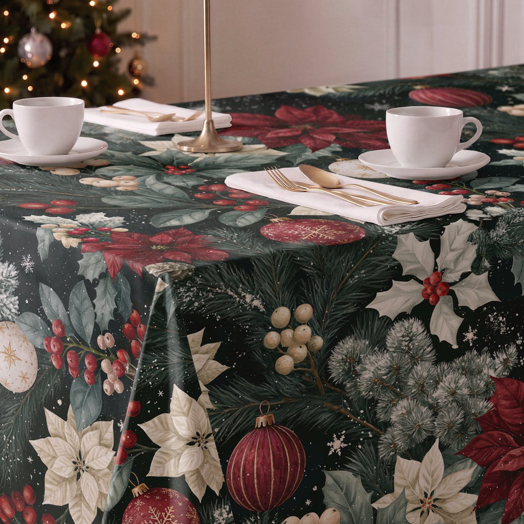 Mantel de Navidad Glaciar Marine · Pierre Cardin