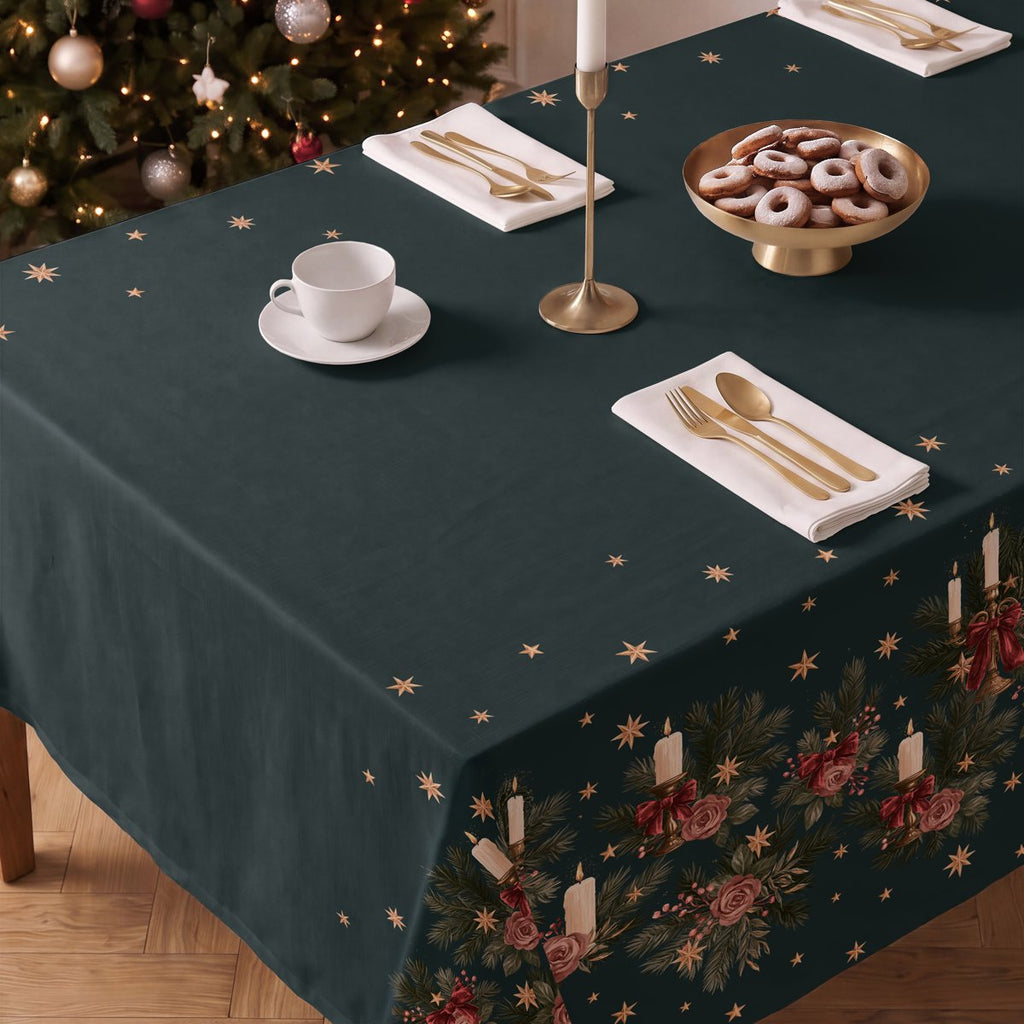 Mantel de Navidad Ilumina Green · Pierre Cardin