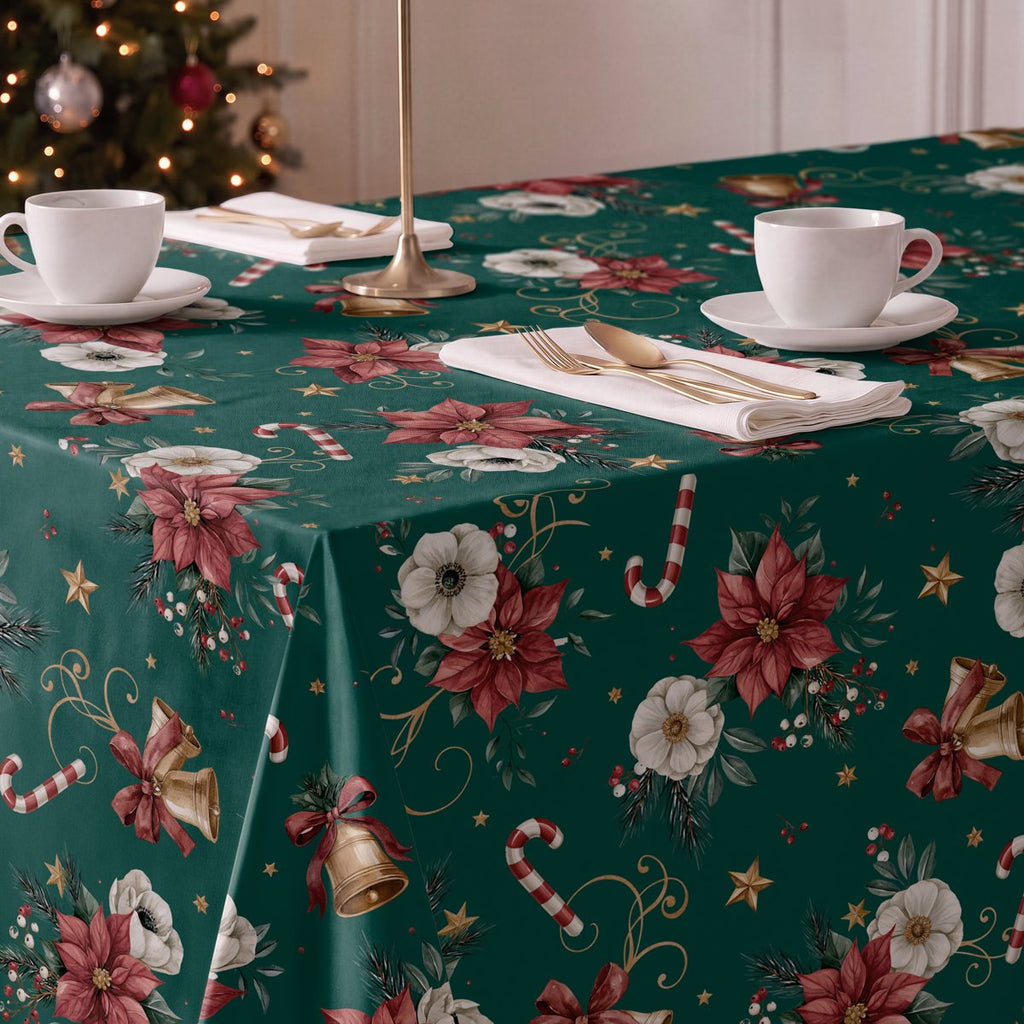 Mantel de Navidad Lucero Green · Pierre Cardin