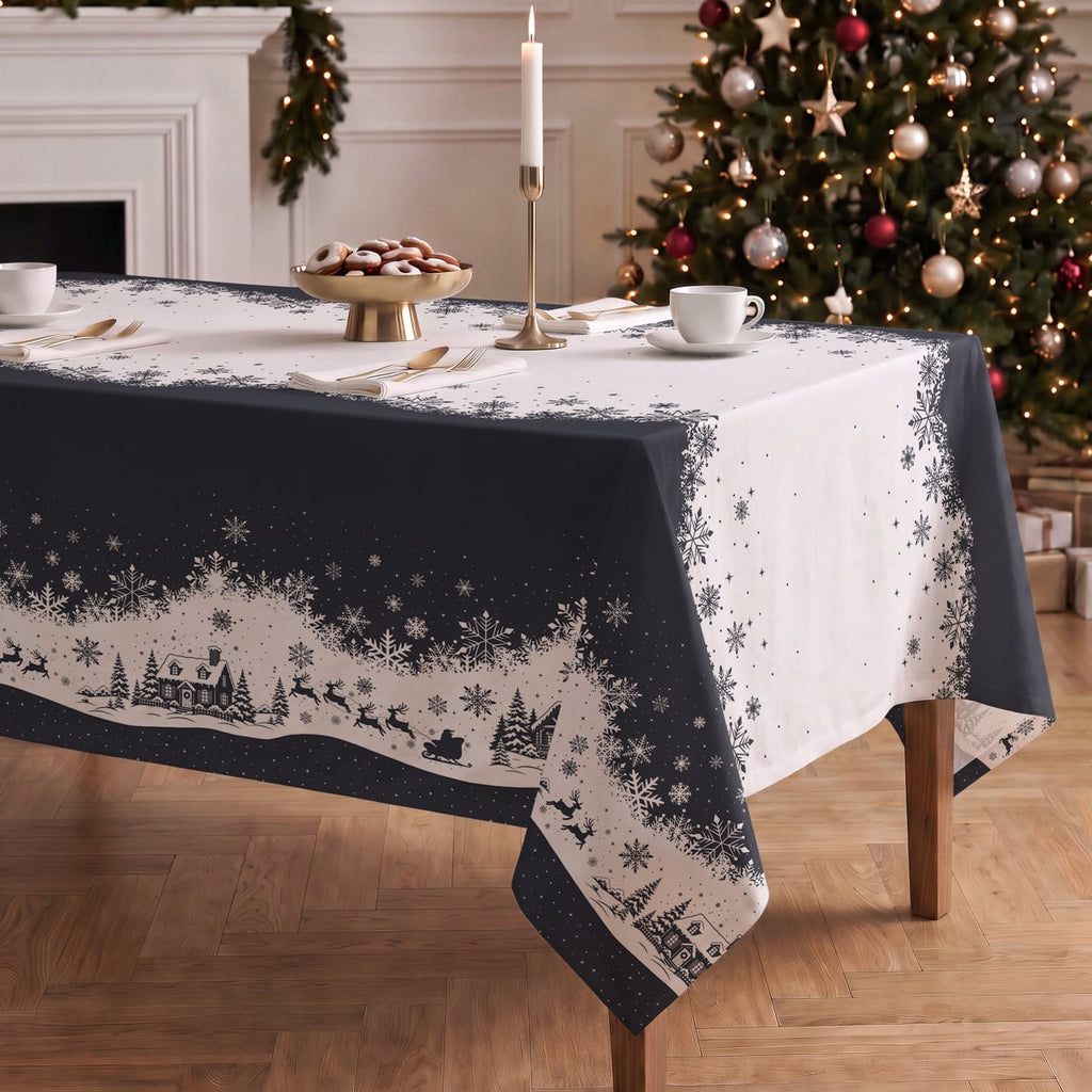 Mantel de Navidad Nordland Blue · Pierre Cardin