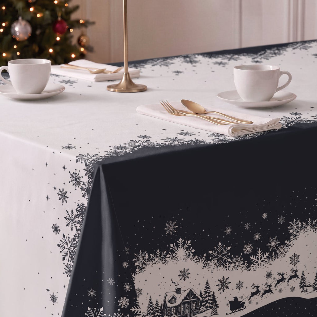 Mantel de Navidad Nordland Blue · Pierre Cardin