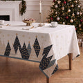 Mantel de Navidad Pinar Blue · Pierre Cardin