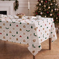 Mantel de Navidad Tundra Bordeaux · Pierre Cardin