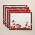 Manteles Individuales de Navidad Helsinki Red (Pack de 4) · Pierre Cardin