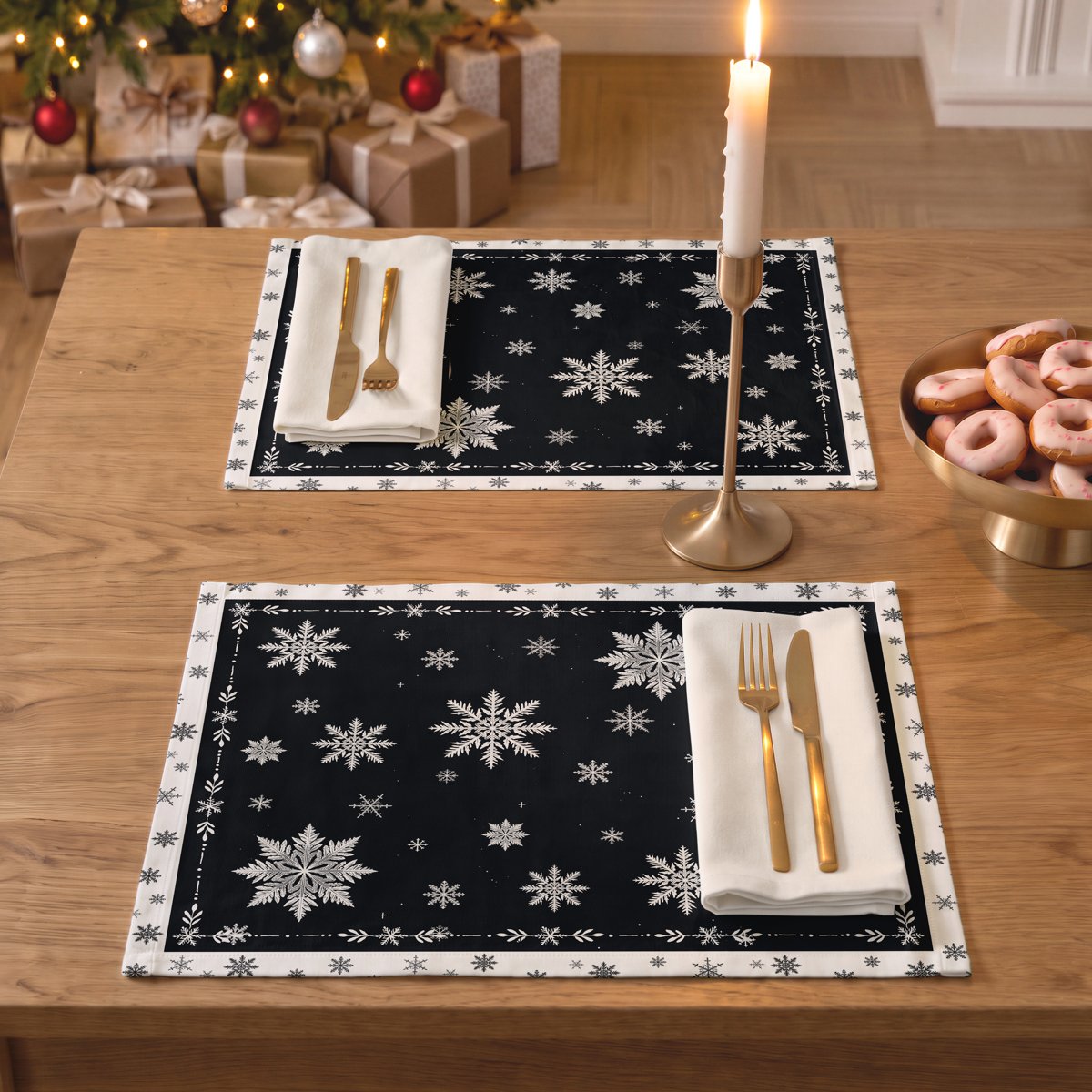 Manteles Individuales de Navidad Bergen Marine (Pack de 4) · Pierre Cardin