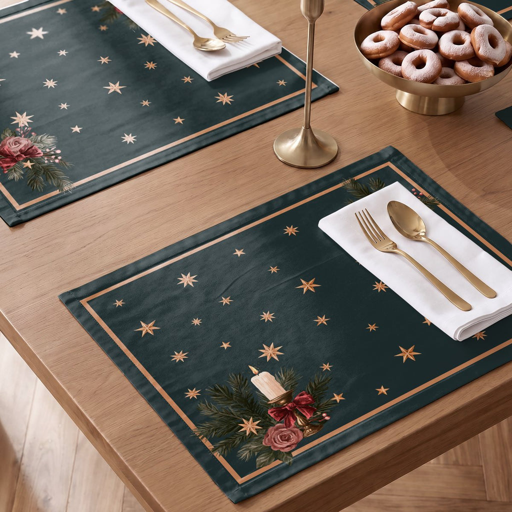 Manteles Individuales de Navidad Ilumina Green (Pack de 4) · Pierre Cardin