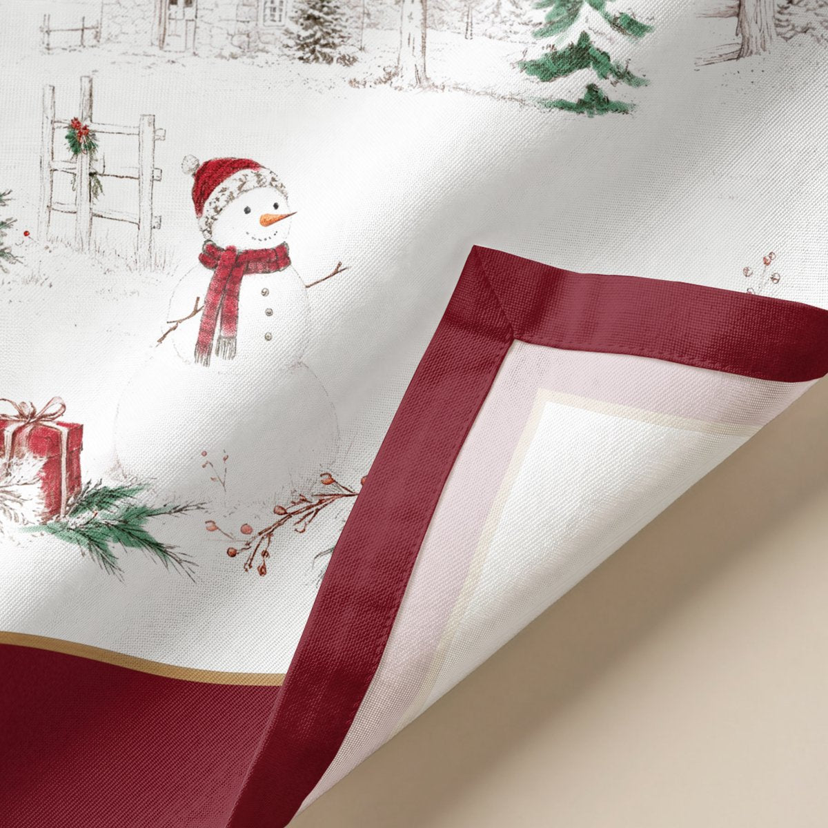 Manteles Individuales de Navidad Artico Red (Pack de 4) · Pierre Cardin
