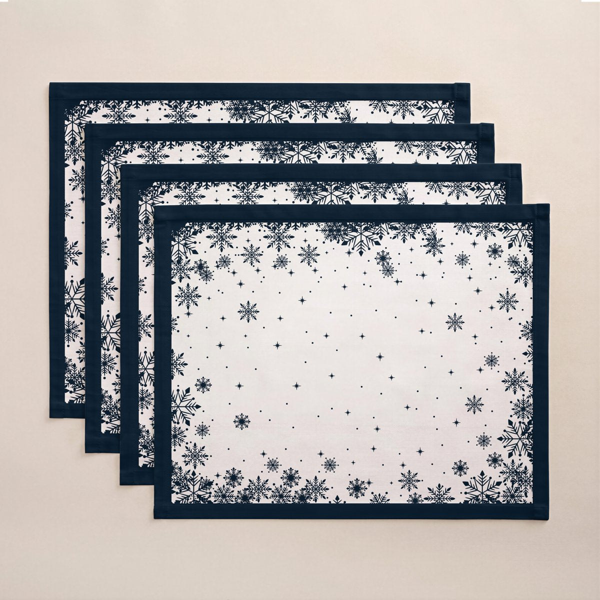 Manteles Individuales de Navidad Nordland Blue (Pack de 4) · Pierre Cardin