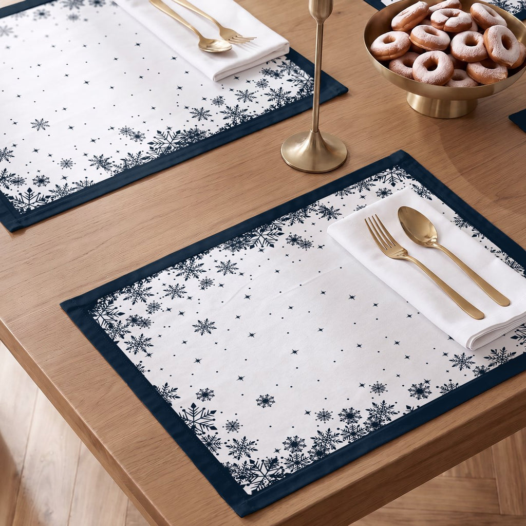 Manteles Individuales de Navidad Nordland Blue (Pack de 4) · Pierre Cardin