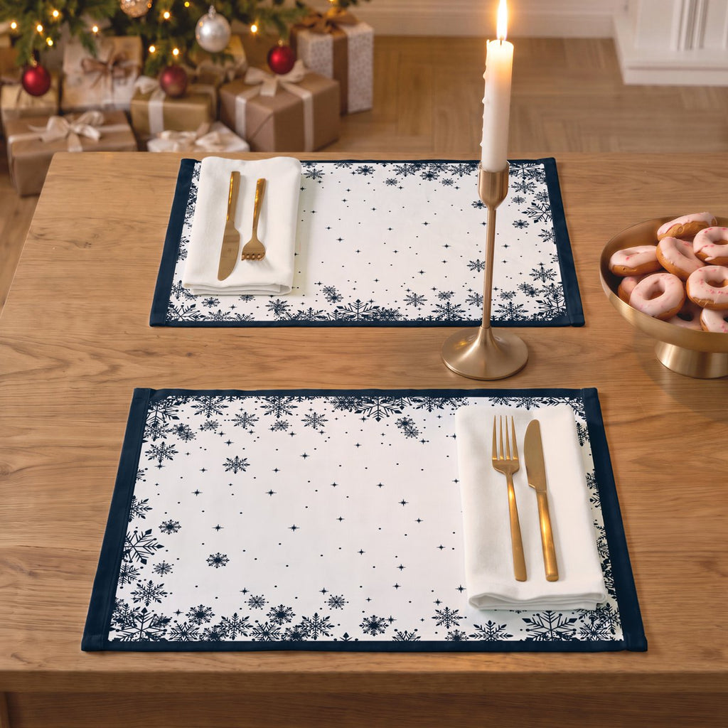 Manteles Individuales de Navidad Nordland Blue (Pack de 4) · Pierre Cardin