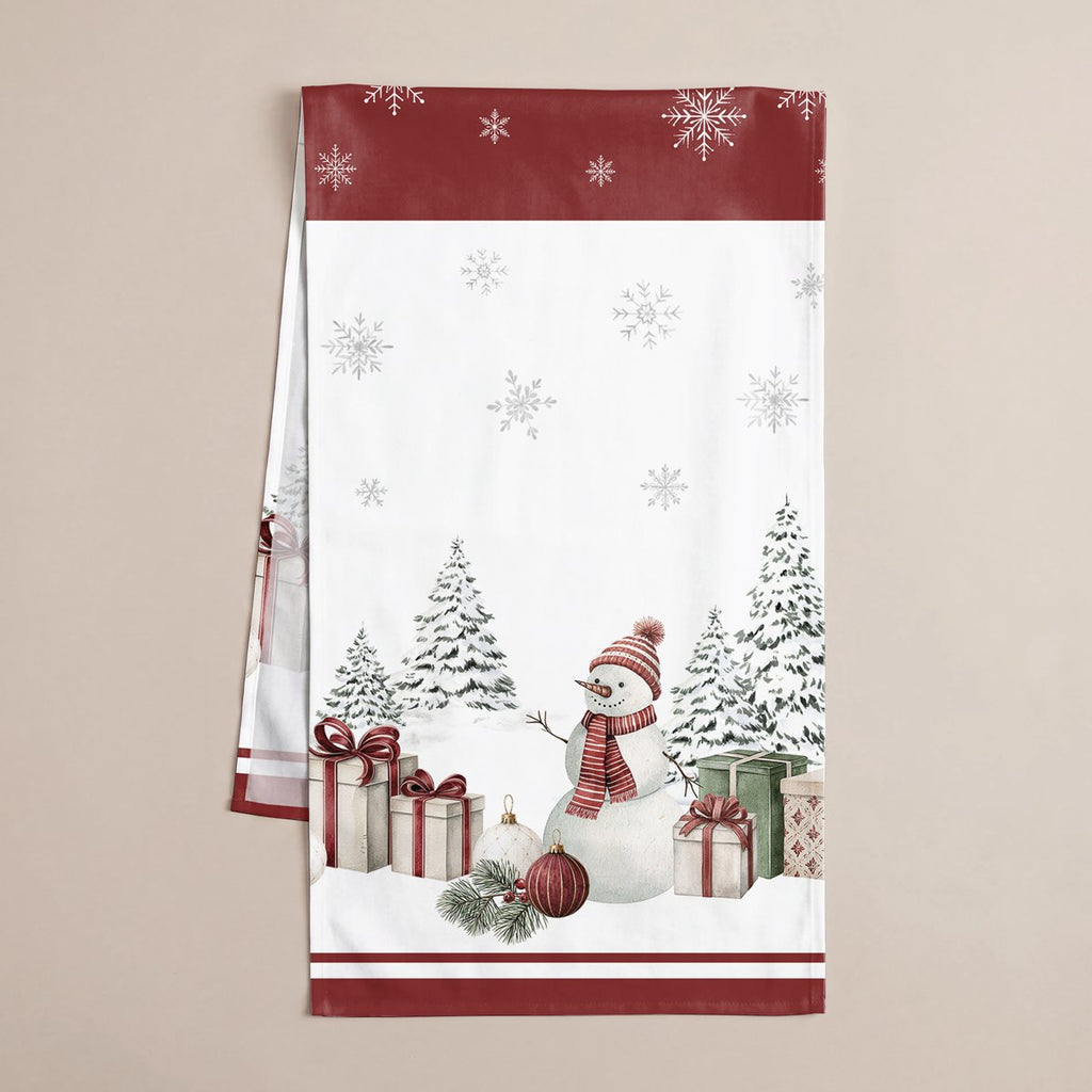 Camino de Mesa de Navidad Helsinki Red · Pierre Cardin