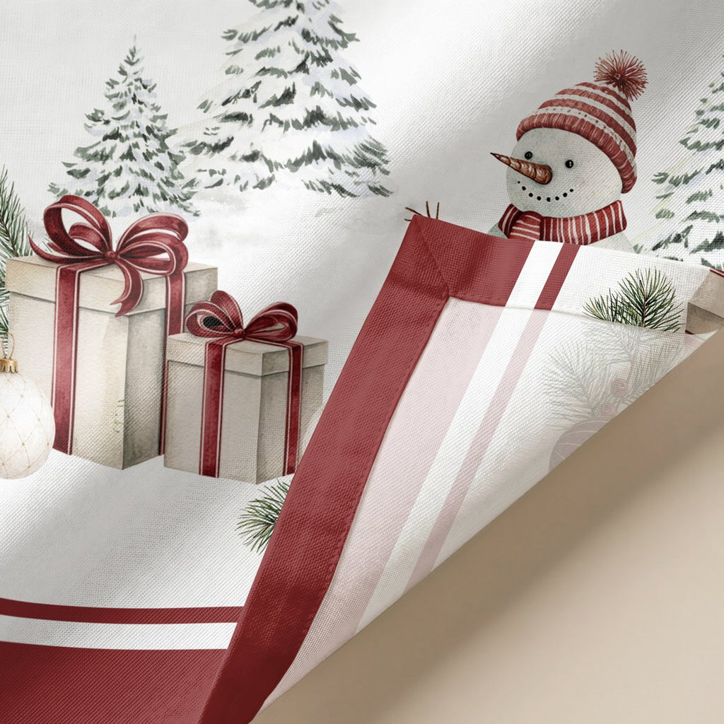 Camino de Mesa de Navidad Helsinki Red · Pierre Cardin