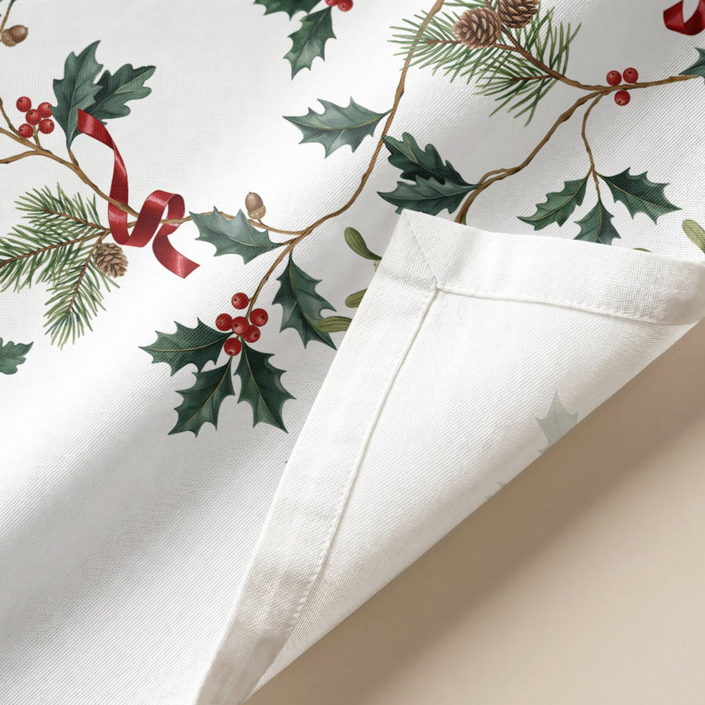 Camino de Mesa de Navidad Silvestre Red · Pierre Cardin