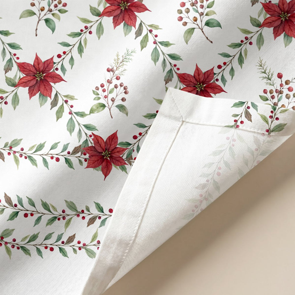 Camino de Mesa de Navidad Natura Green-Red · Pierre Cardin