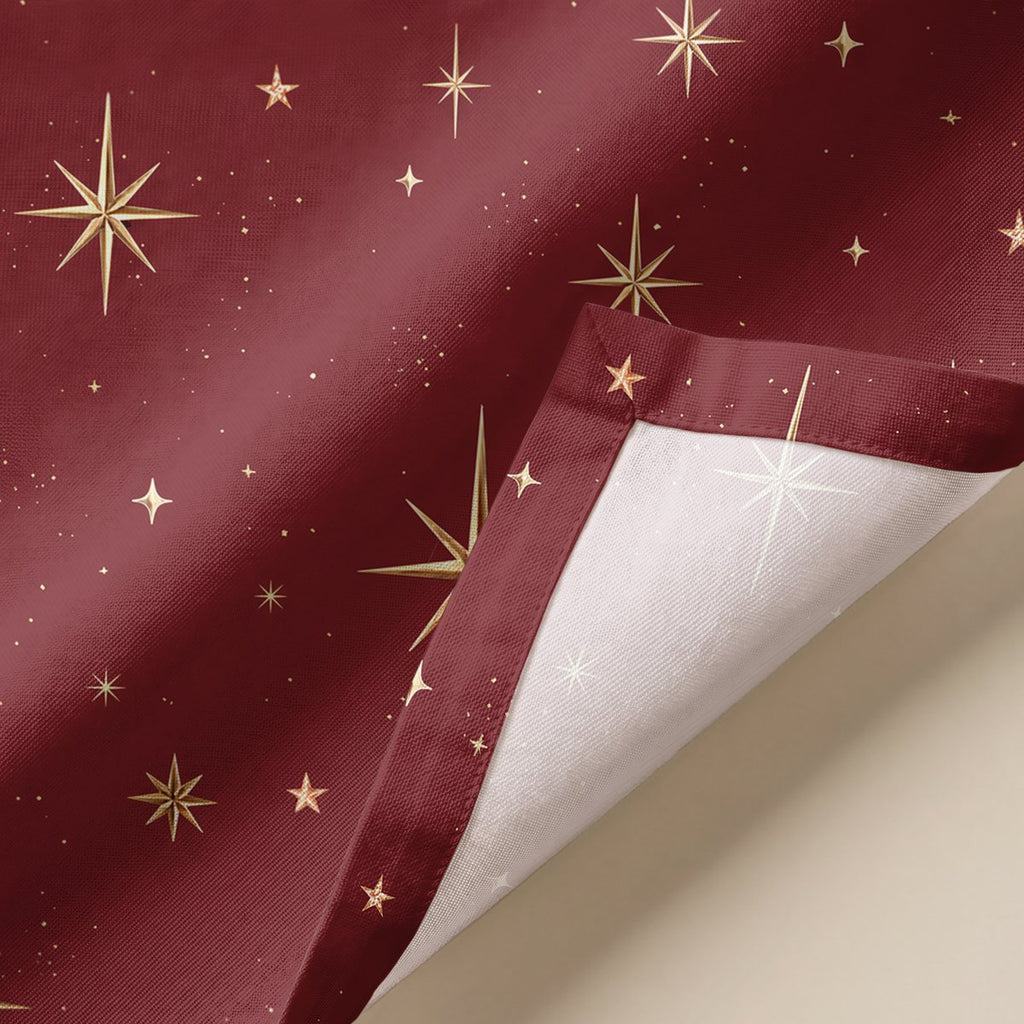 Camino de Mesa de Navidad Destello Bordeaux · Pierre Cardin