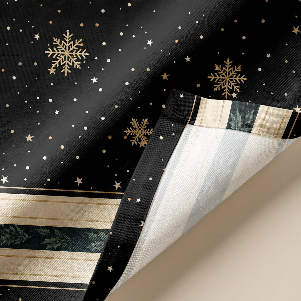 Camino de Mesa de Navidad Bruma Black · Pierre Cardin