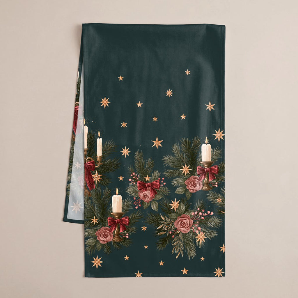 Camino de Mesa de Navidad Ilumina Green · Pierre Cardin