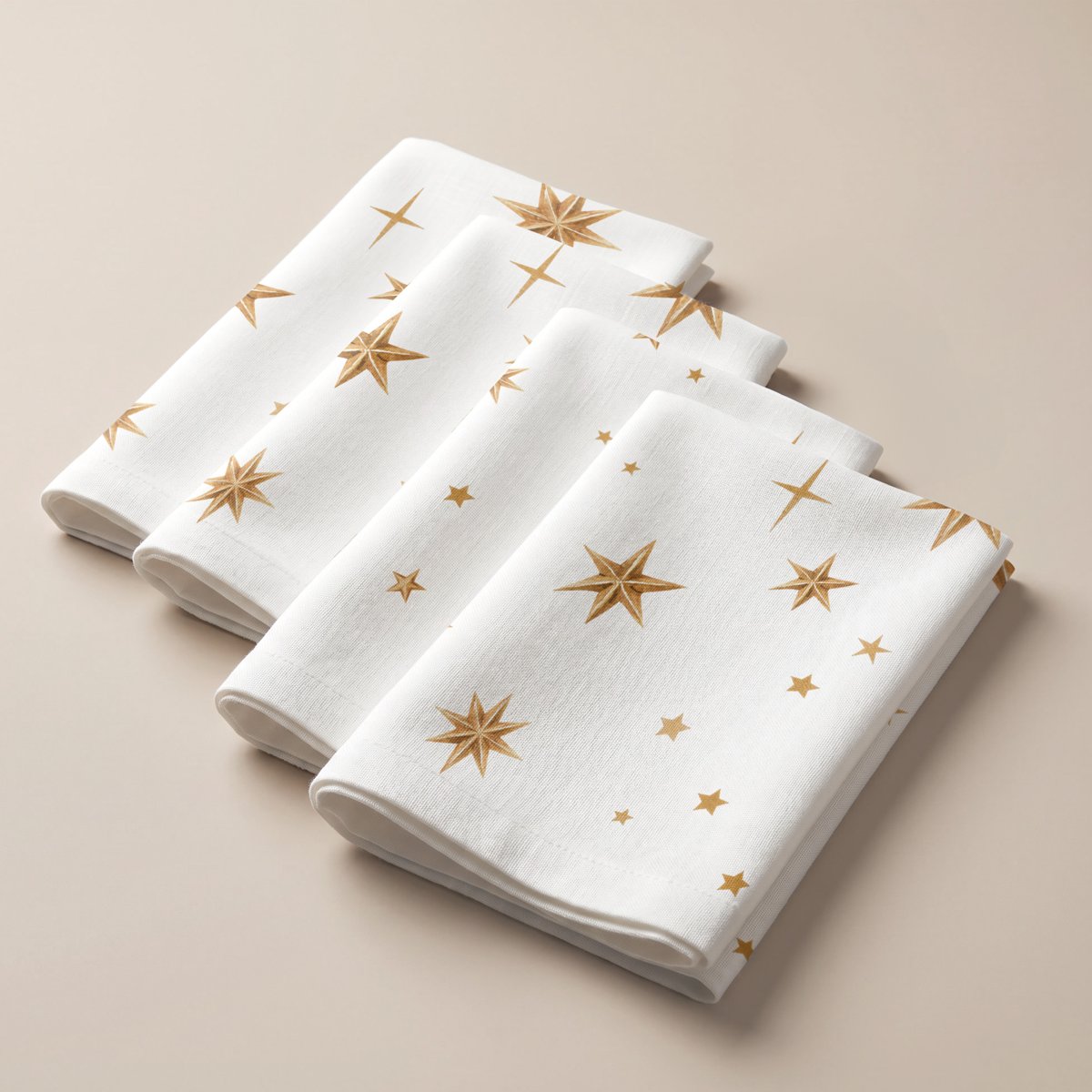 Servilletas de Navidad Boreas Bordeaux · Pierre Cardin