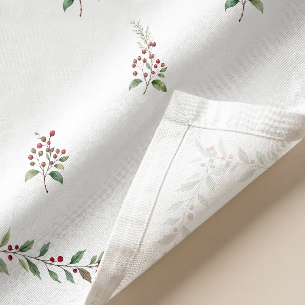 Servilletas de Navidad Natura Green-Red · Pierre Cardin