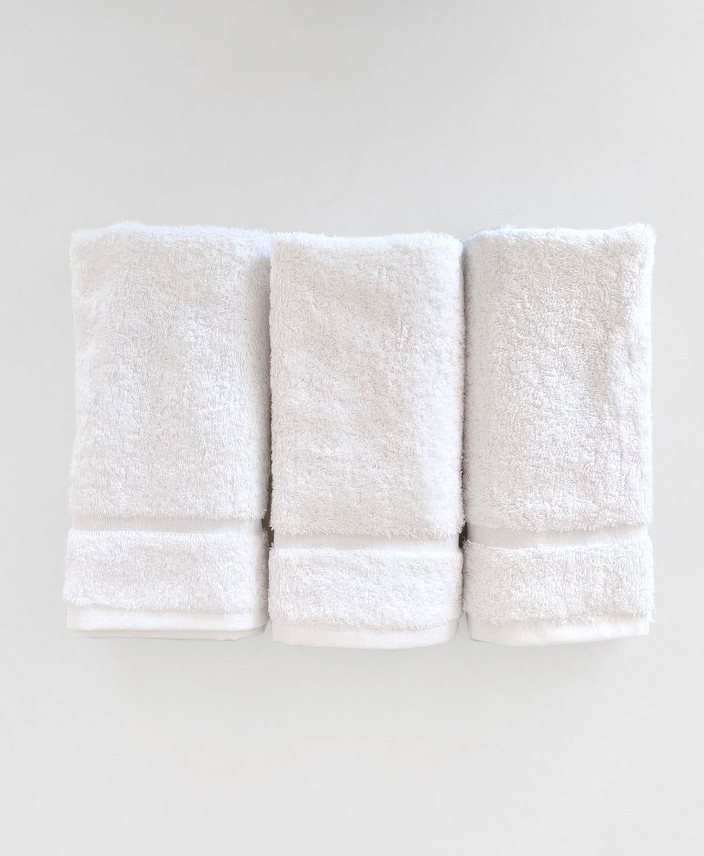 Pack 3 paños 600 gr/m2 lisos Blanco