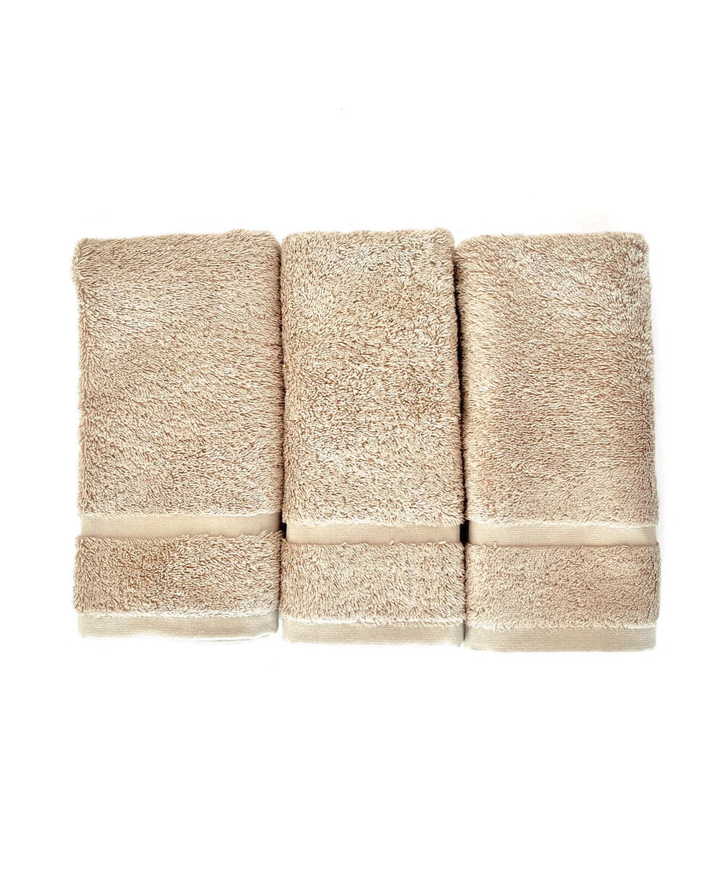 Pack 3 paños 600 gr/m2 lisos Tierra