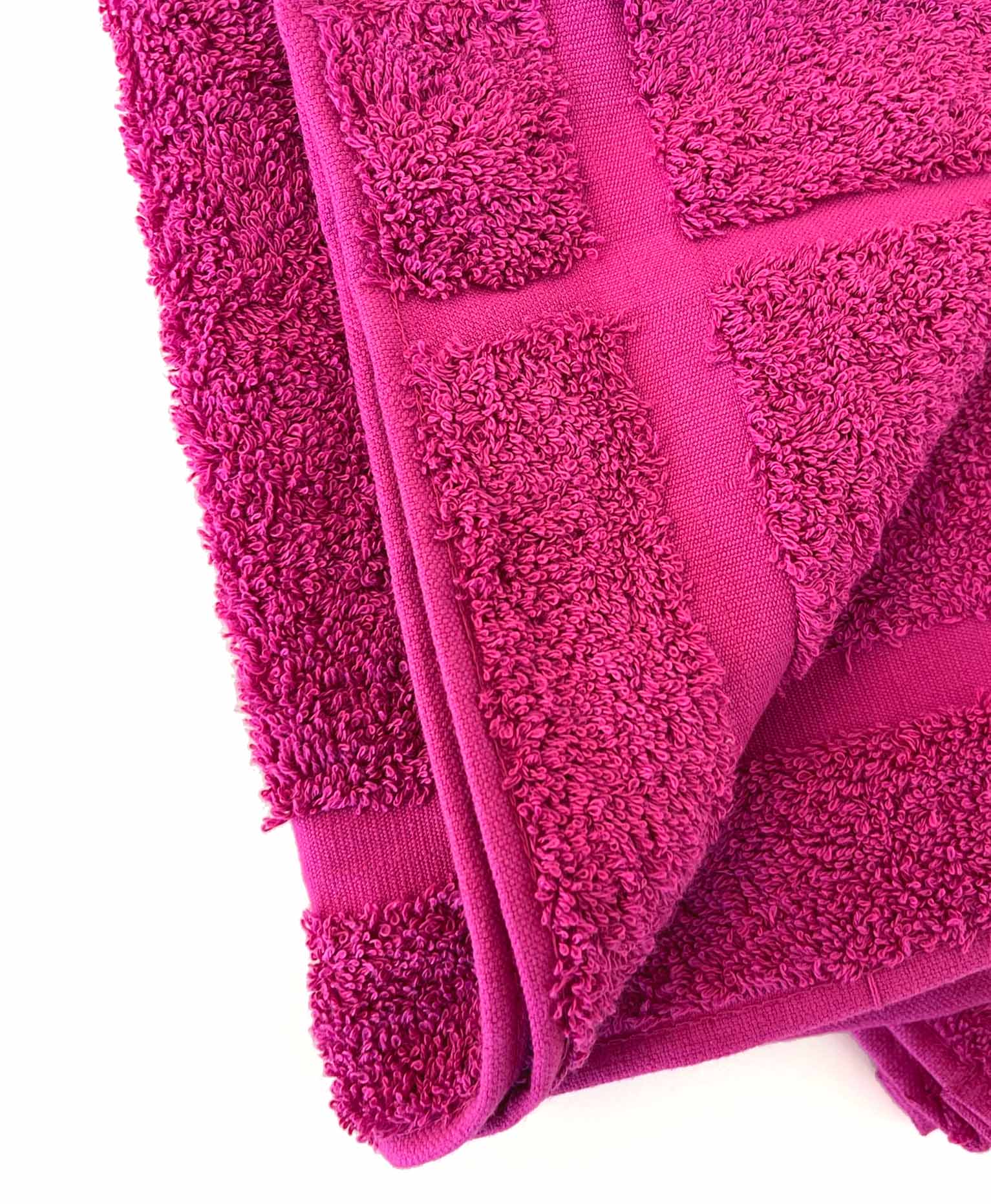 Pack 3 paños 600 gr/m2 lisos Fucsia
