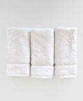 Pack 3 paños 450 gr/m2 lisos blanco