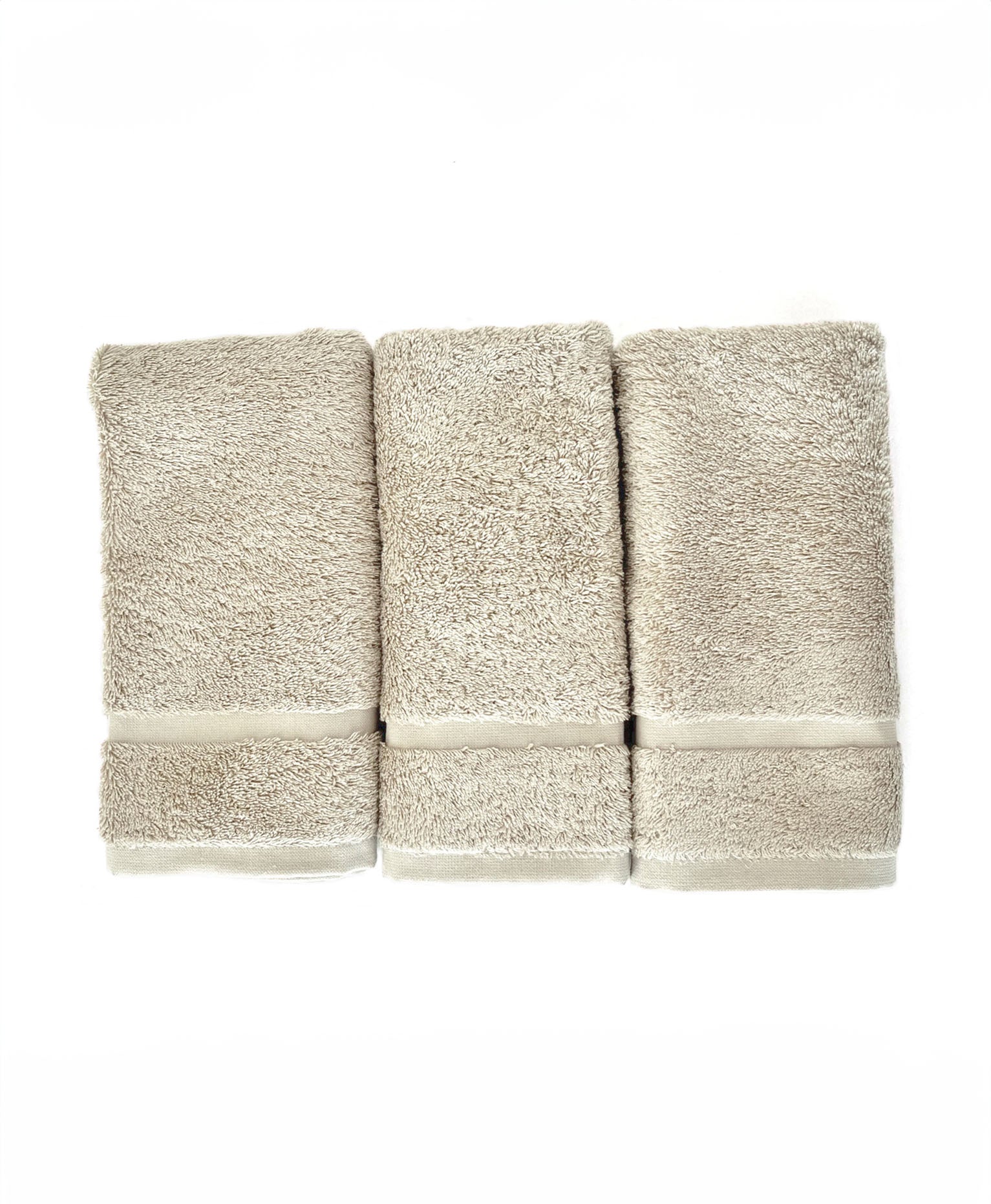 Pack 3 paños 450 gr/m2 lisos beige