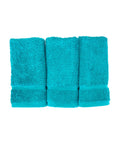 Pack 3 paños 450 gr/m2 lisos turquesa