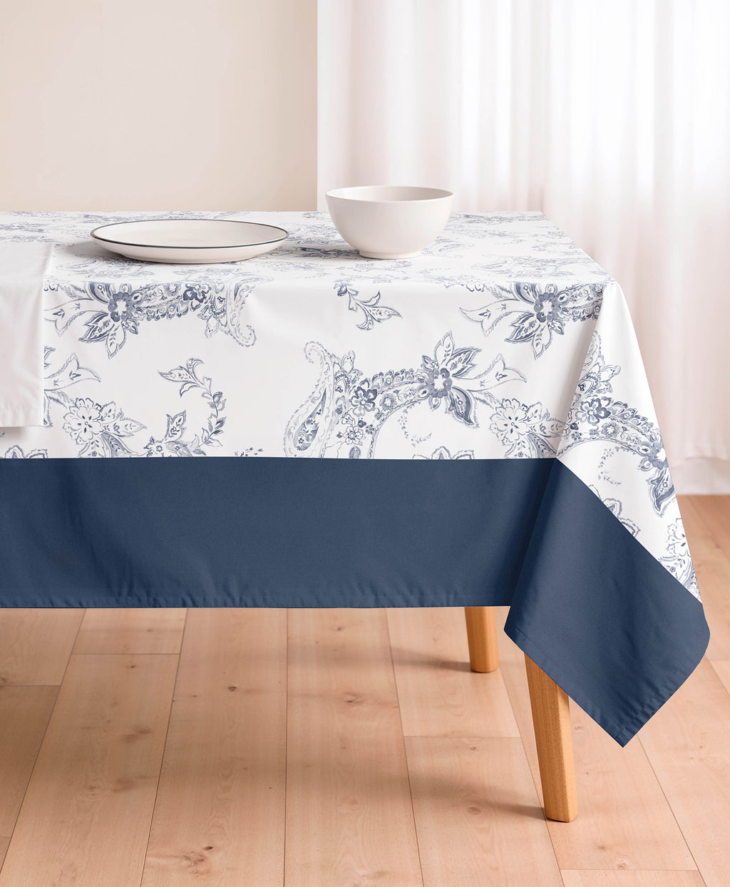 Mantel antimanchas Amelie Azul