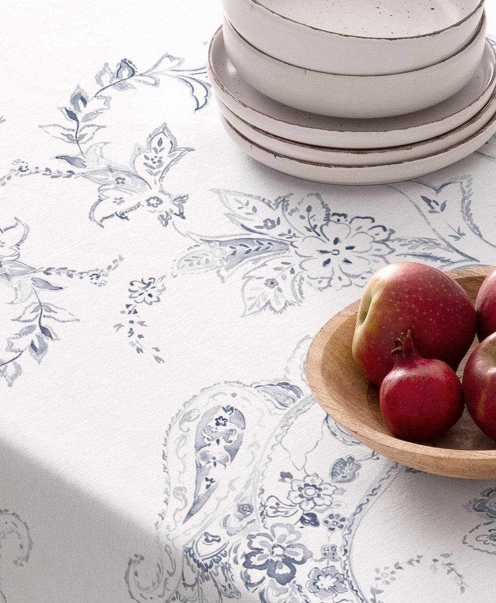 Mantel antimanchas Amelie Azul