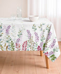 Mantel antimanchas Bloom Lavanda