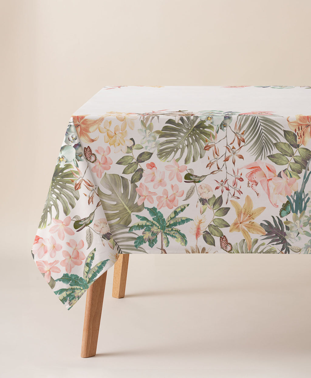 Mantel tropical antimanchas Damaris Multicolor