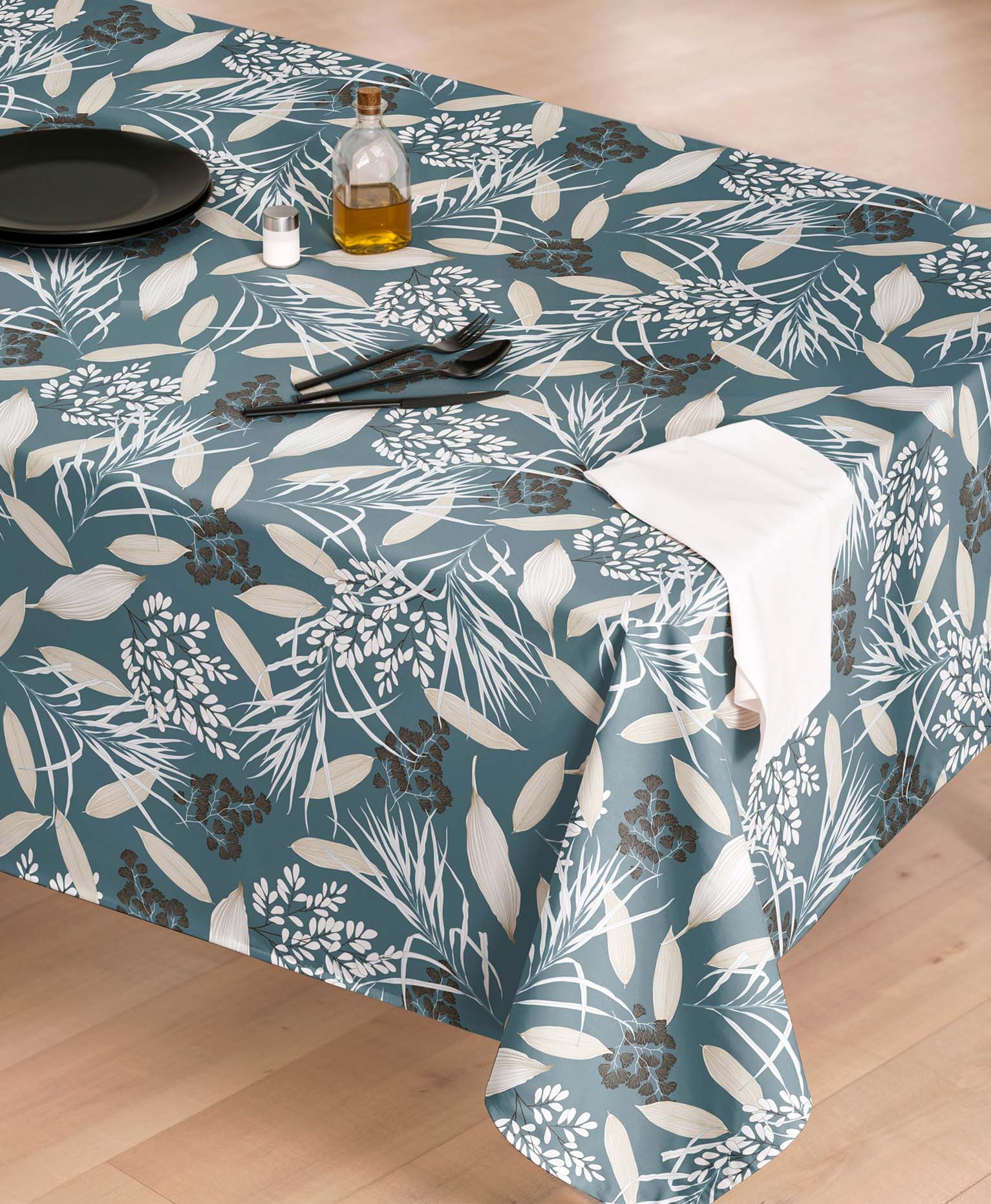 Mantel antimanchas Dory Azul