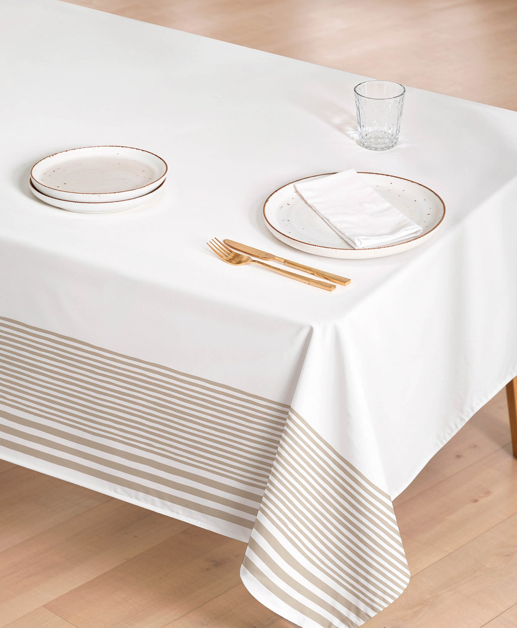Mantel antimanchas Hazael Beige
