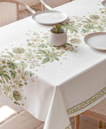 Mantel antimanchas Ivana Verde, mantel estampado