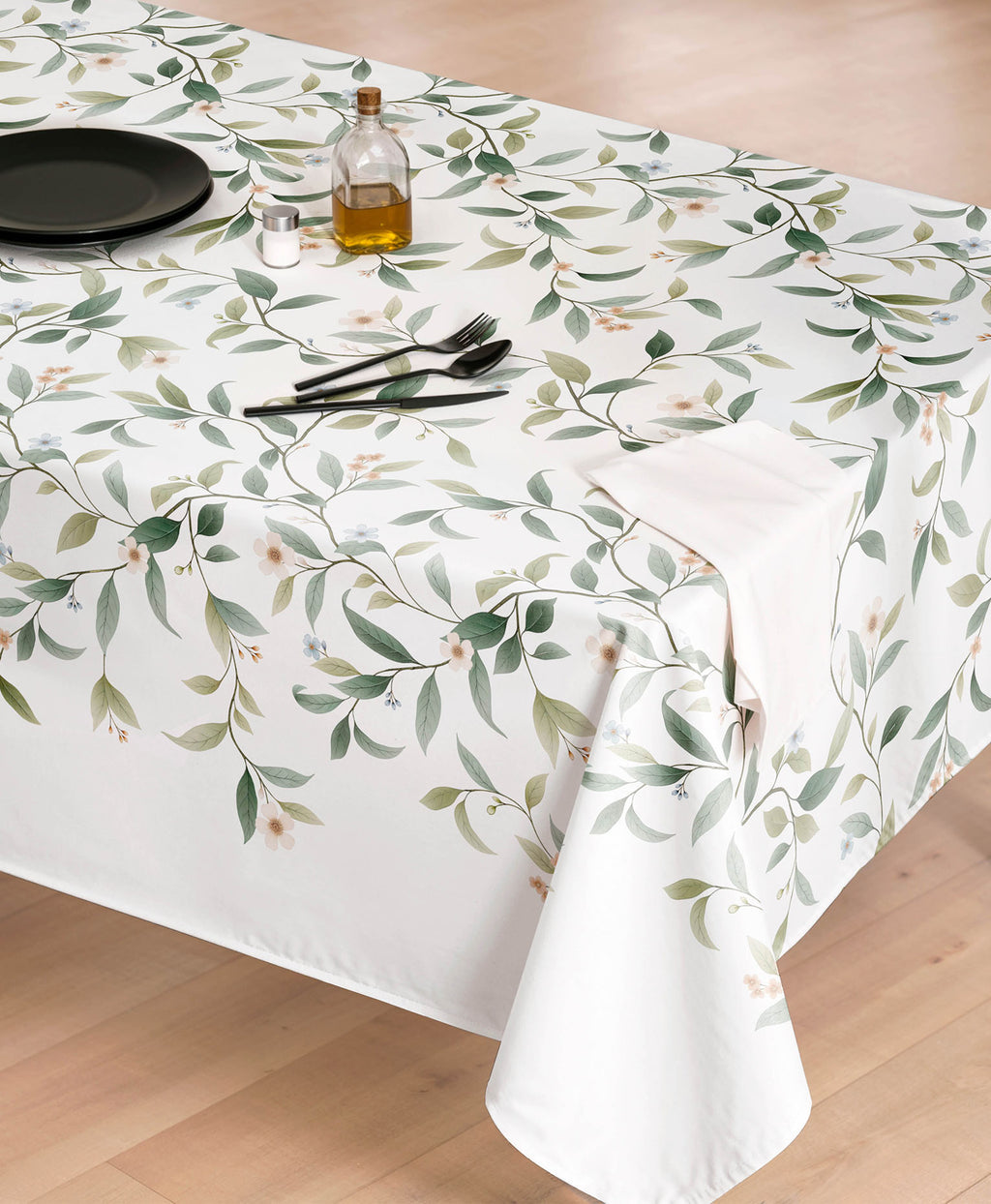 Mantel antimanchas Juno Verde