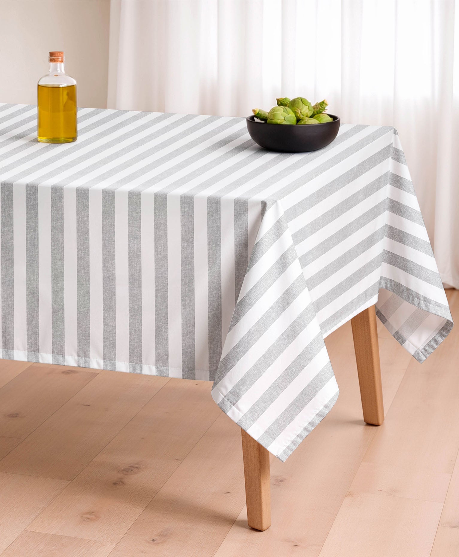 Mantel antimanchas Koda Gris