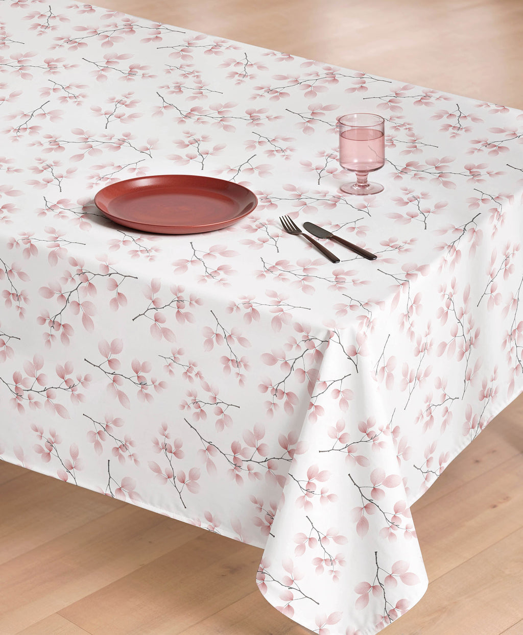 Mantel antimanchas Lilou Rosa