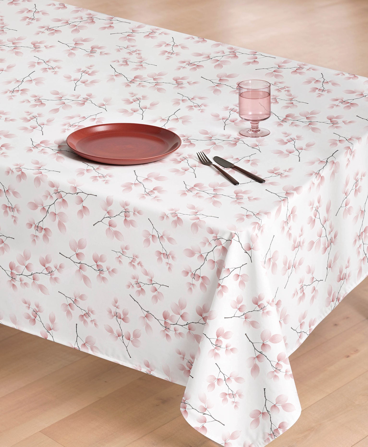 Mantel antimanchas Lilou Rosa