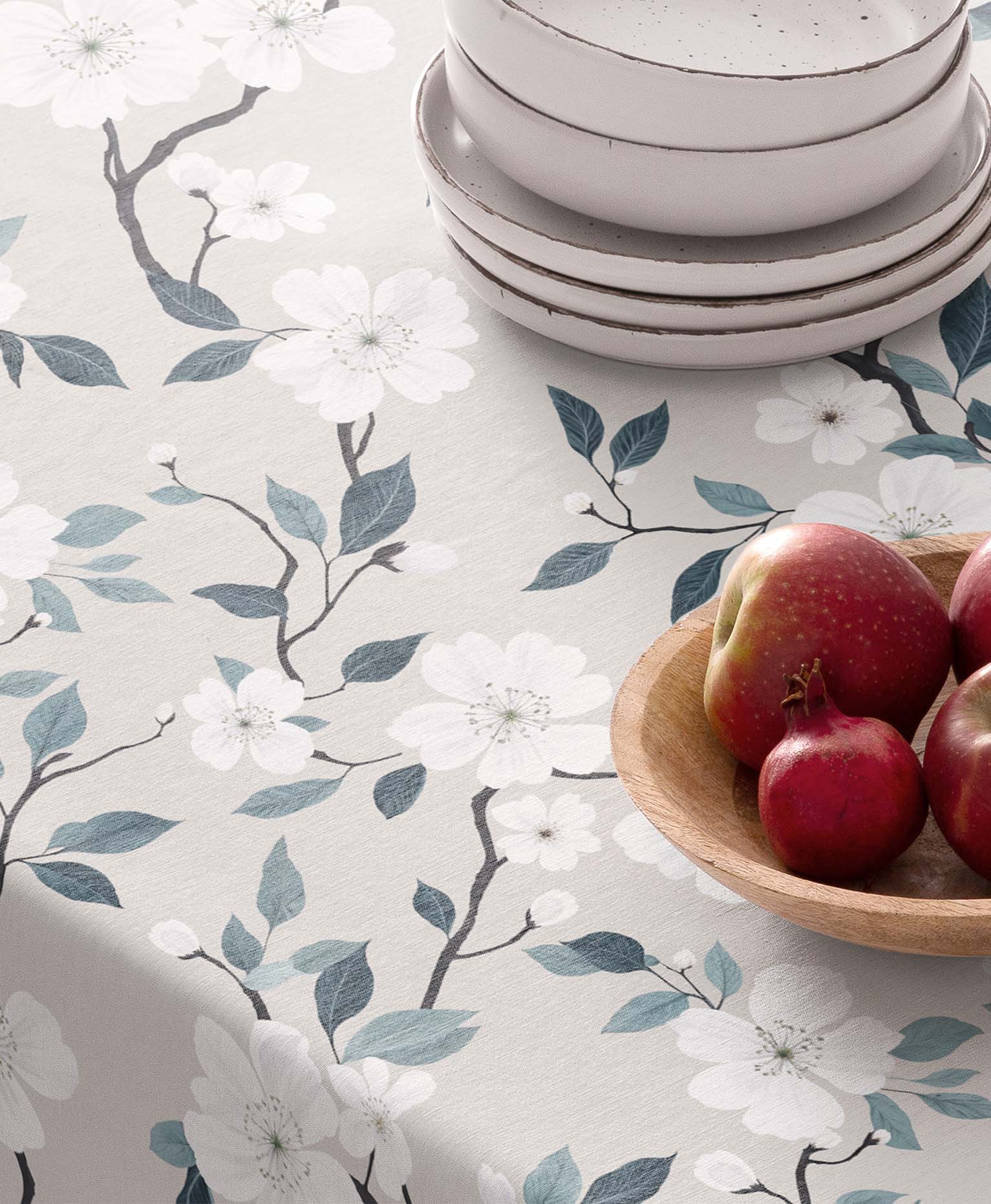 Mantel Antimanchas Litoria Grey
