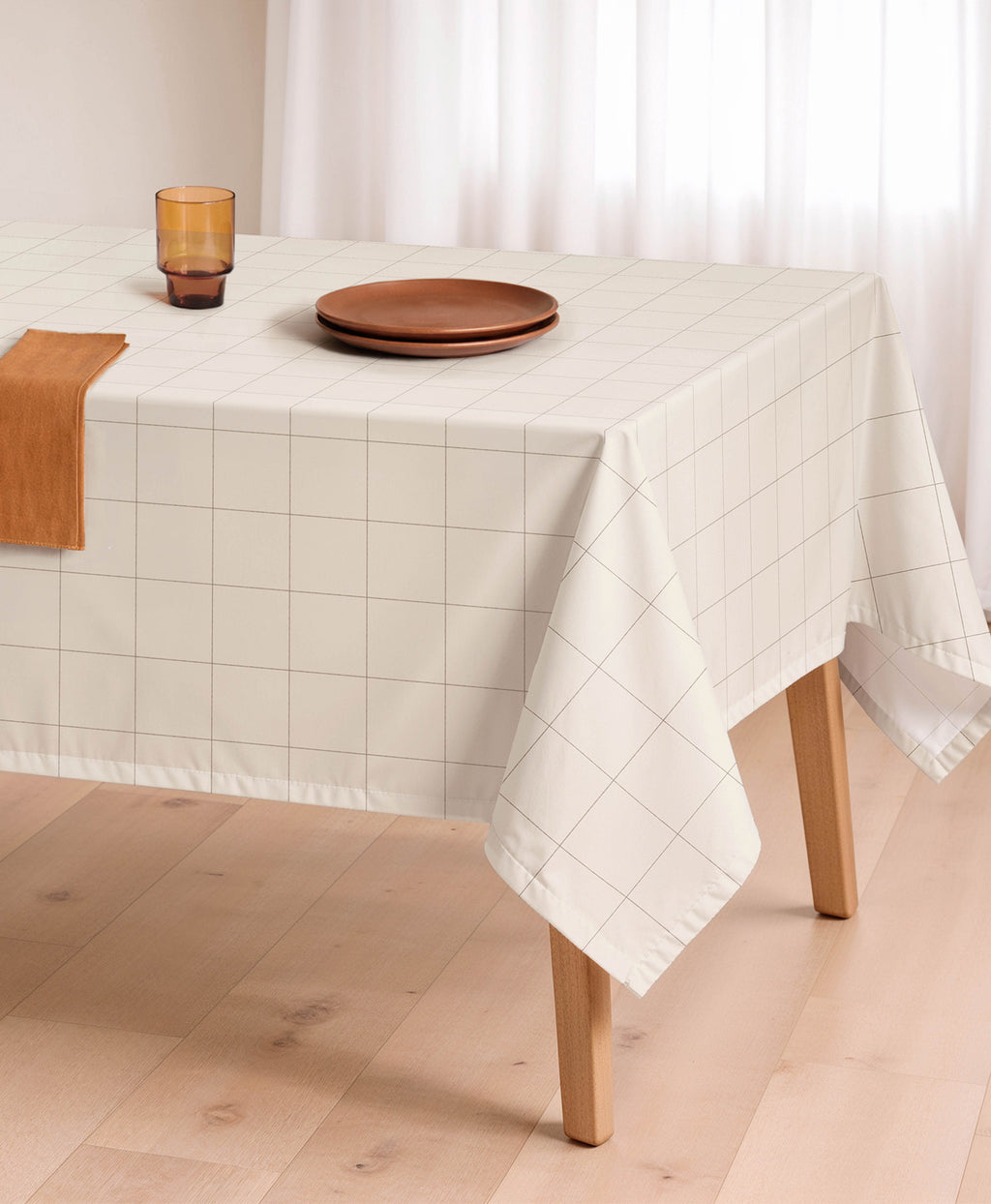 Mantel antimanchas Robin Beige