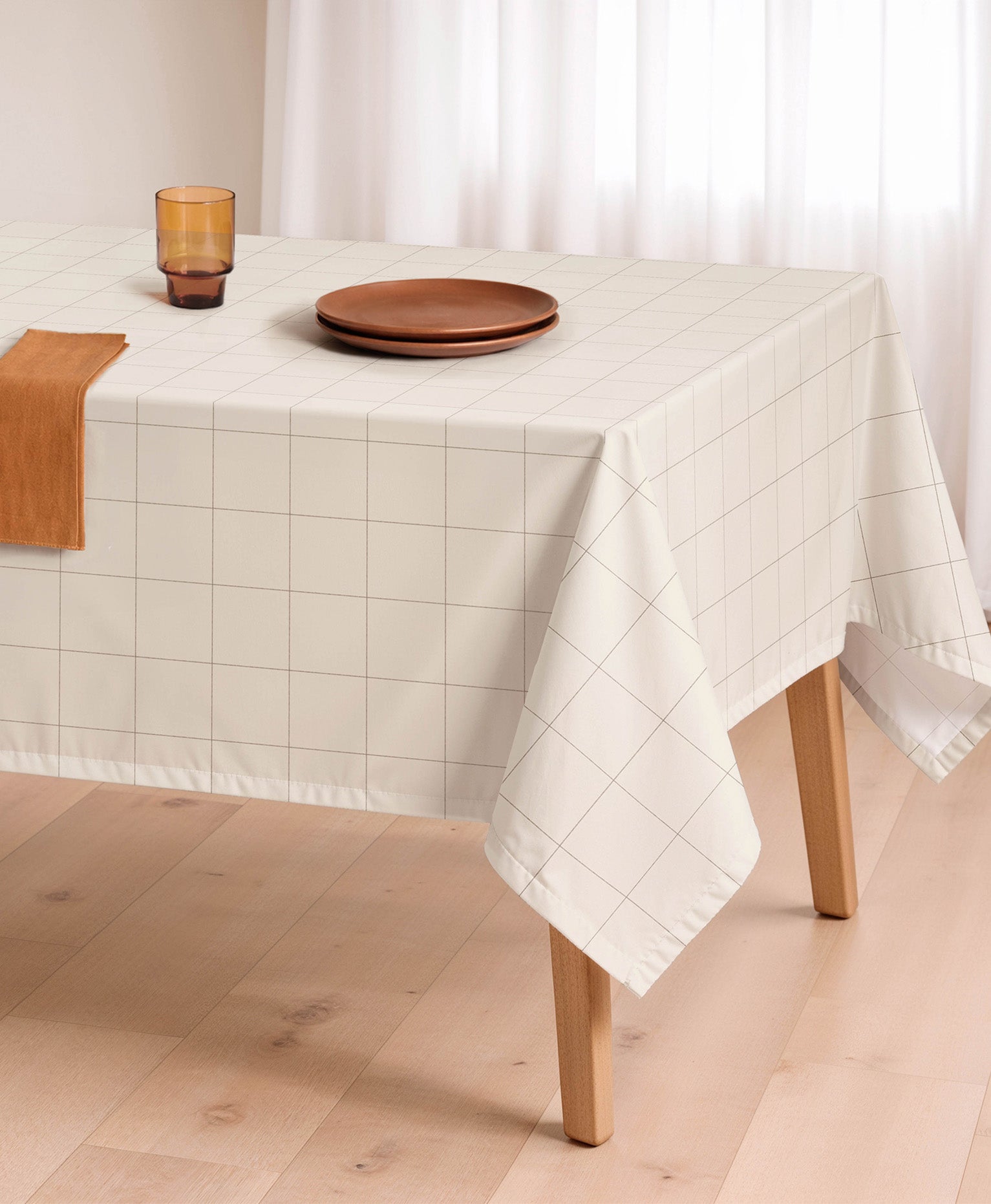 Mantel antimanchas Robin Beige