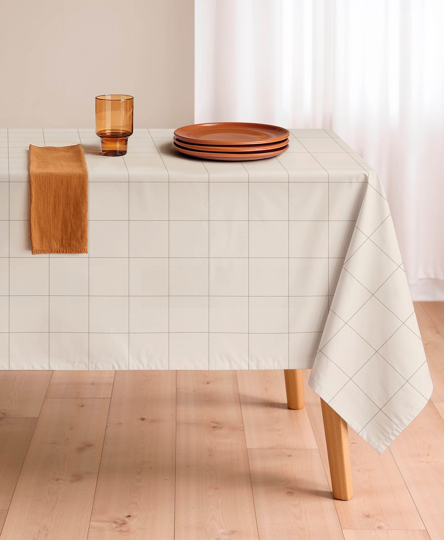 Mantel antimanchas Robin Beige
