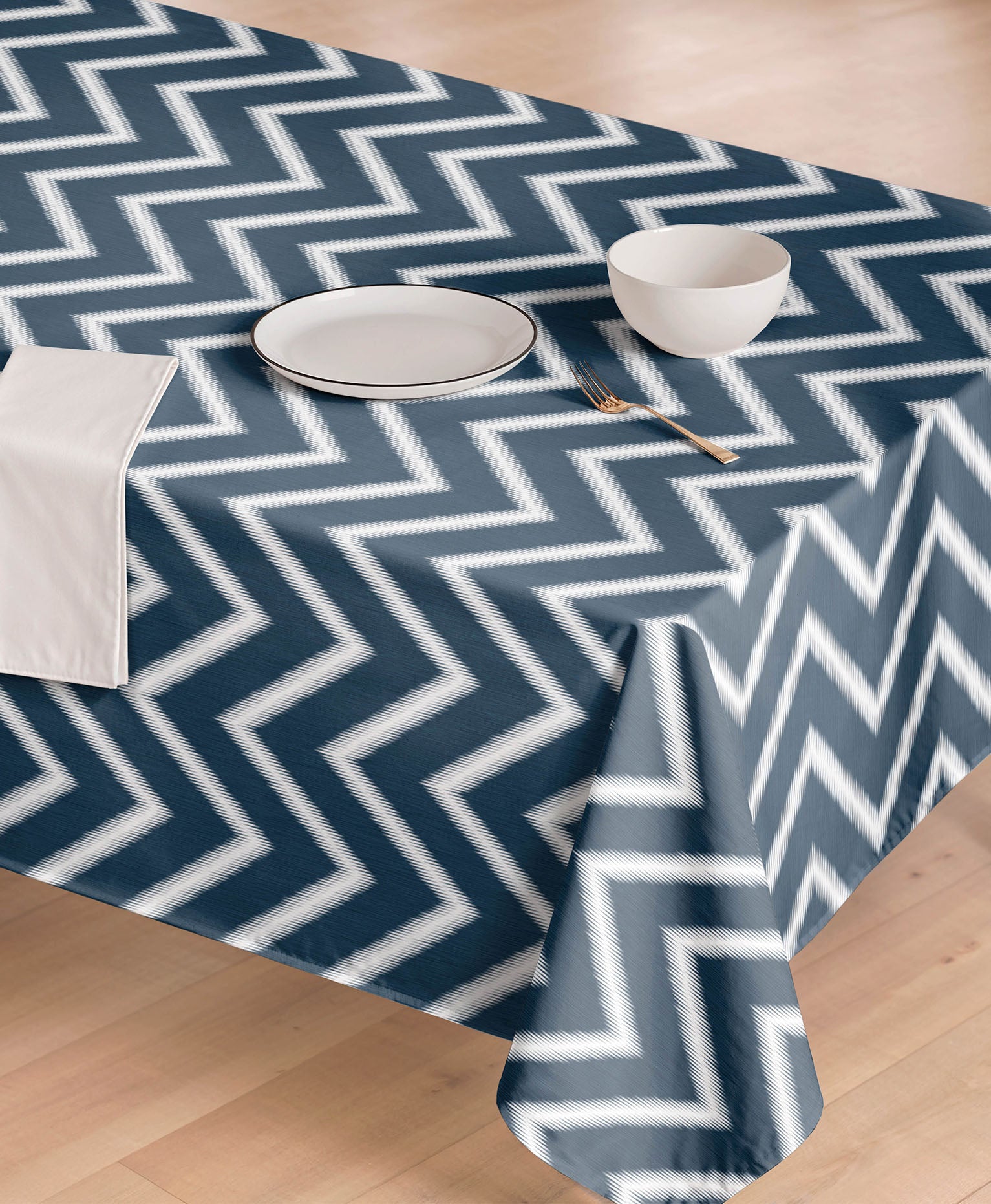 mantel antimanchas Abel Azul