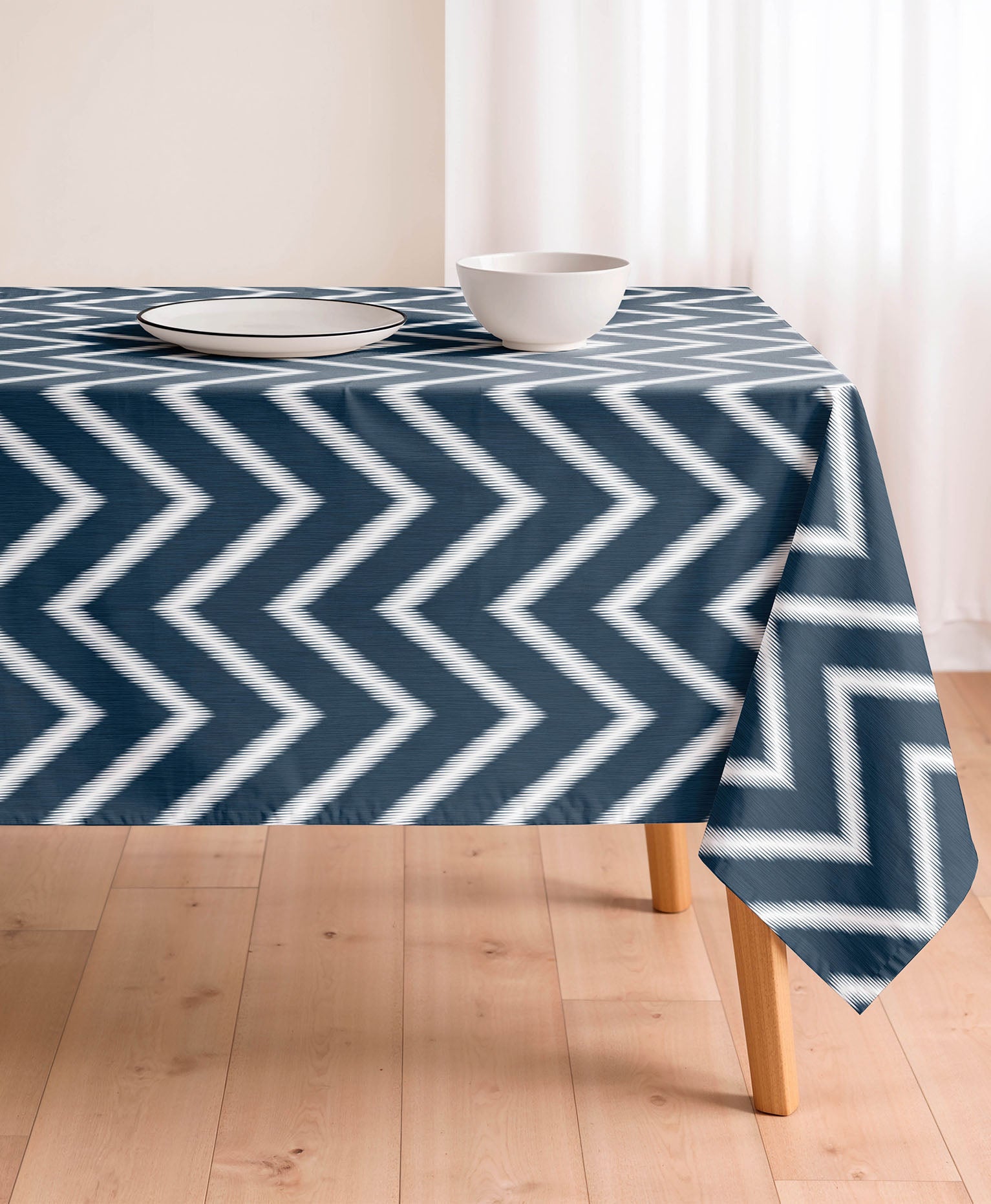 mantel antimanchas Abel Azul