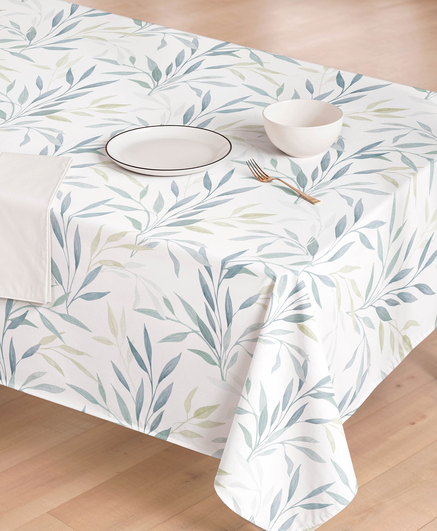 Mantel antimanchas Alara Azul
