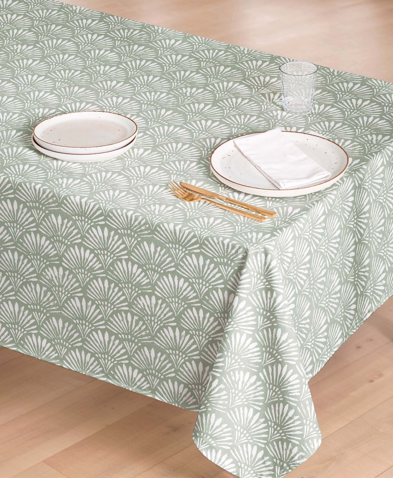 mantel antimanchas Arlo Azul